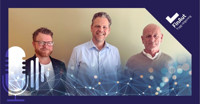 Stian Andersen fra Nordnet, administrerende direktør i FinAut, Erik Jensen og finanskommentator Peter Warren.