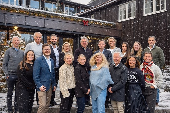 FinAuts styre og fagrådsledere samlet på Lysebu.